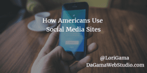 how often Americans use social media sites